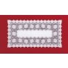 Stela bílý ubrus 50cmx90cm obdélník