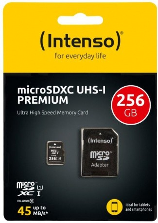 Intenso SDXC UHS-I 256 GB 3423492