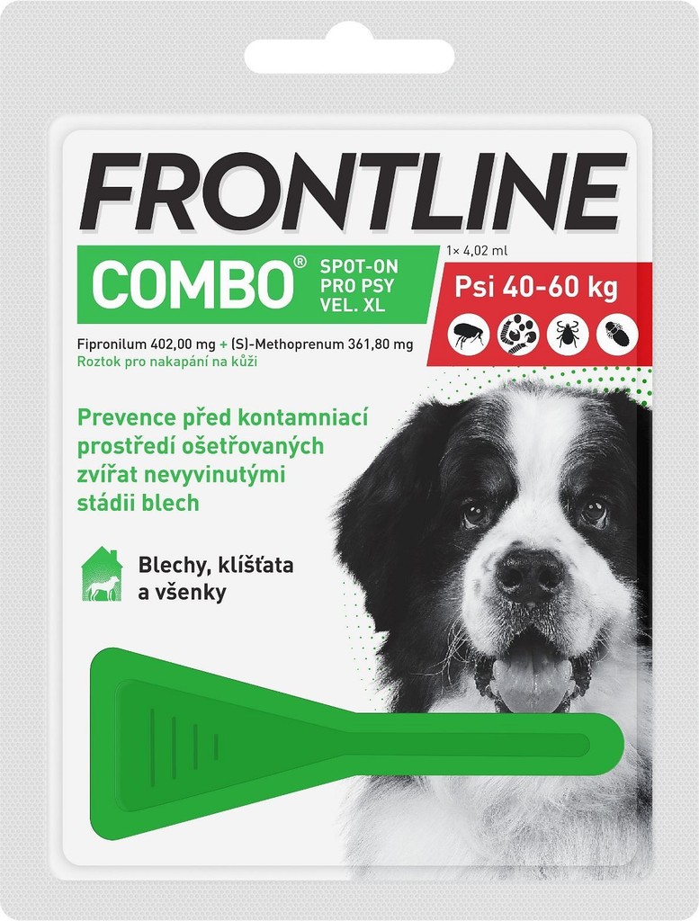 Frontline Combo Spot-On Dog XL 40-60 kg 1 x 4,02 ml