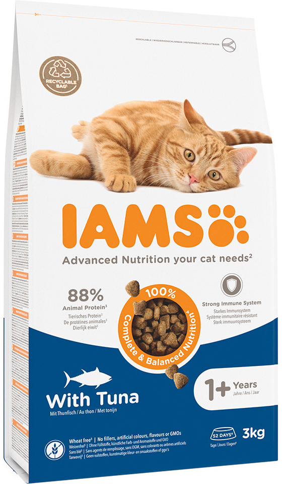 IAMS Advanced Nutrition Adult Cat s tuňákem 3 kg