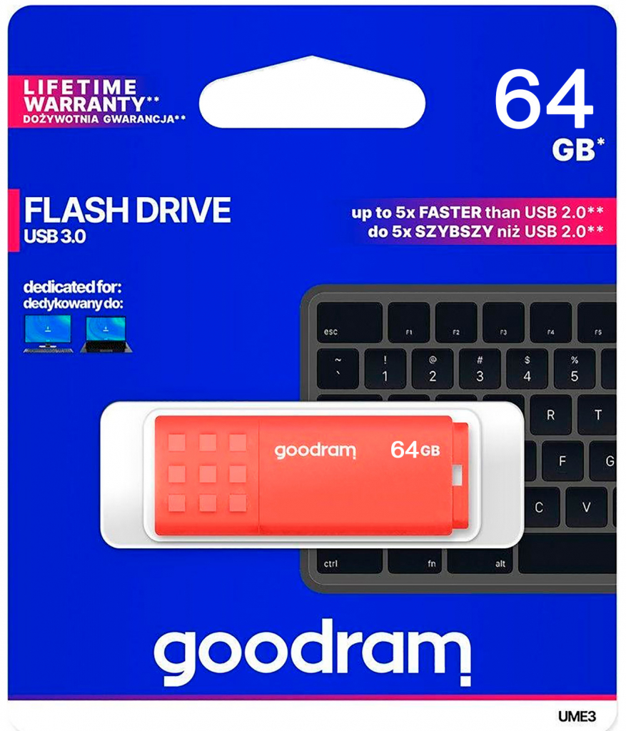 GOODRAM UME3 64GB UME3-0640O0R11