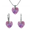 SWAROVSKI ELEMENTS Heart Violet AB