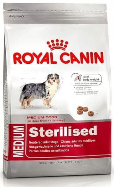 Royal Canin Medium Dogs Sterilized suché pro sterilizované psy středních plemen 3 kg