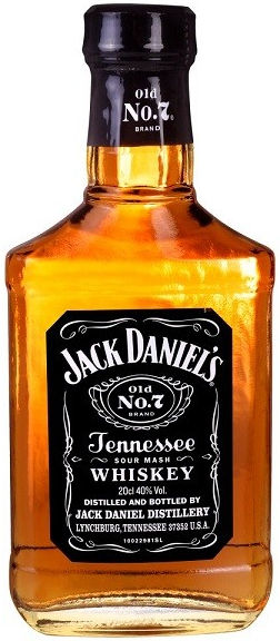 Jack Daniel\'s Black 40% 0,2 l (holá láhev)