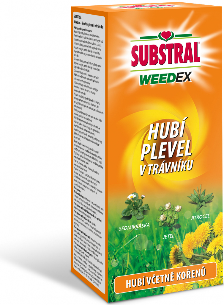 Substral Weedex postřikovač proti plevelům v trávníku 500 ml