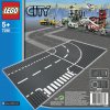 Lego City 7281 Křižovatka T + zatáčka