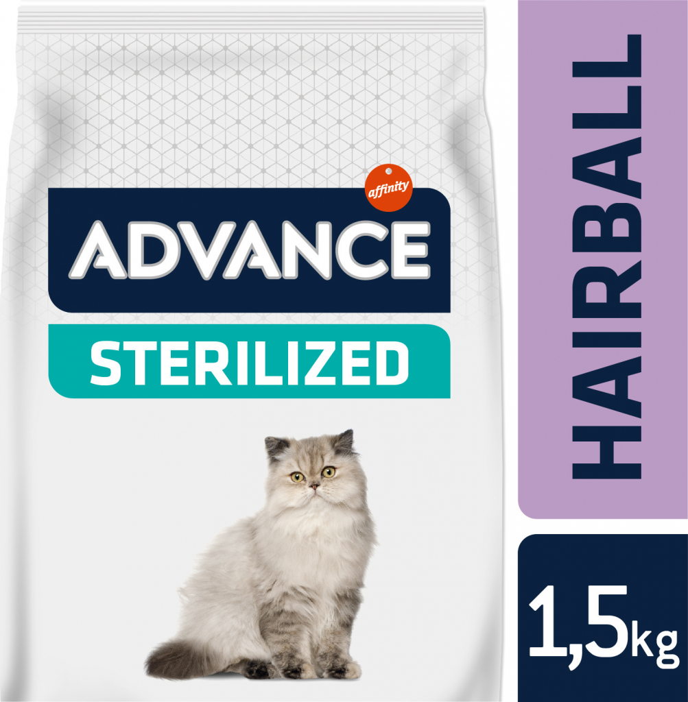 Advance Sterilized Cat Hairball 1,5 kg