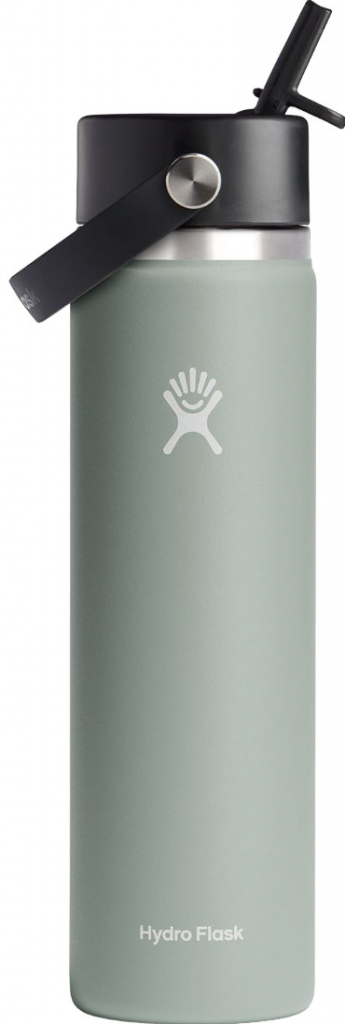 Hydro Flask Wide Flex Straw Cap 24 oz světle šedá 710 ml
