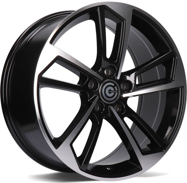 Carbonado 5295 8x18 5x112 ET45 black polished