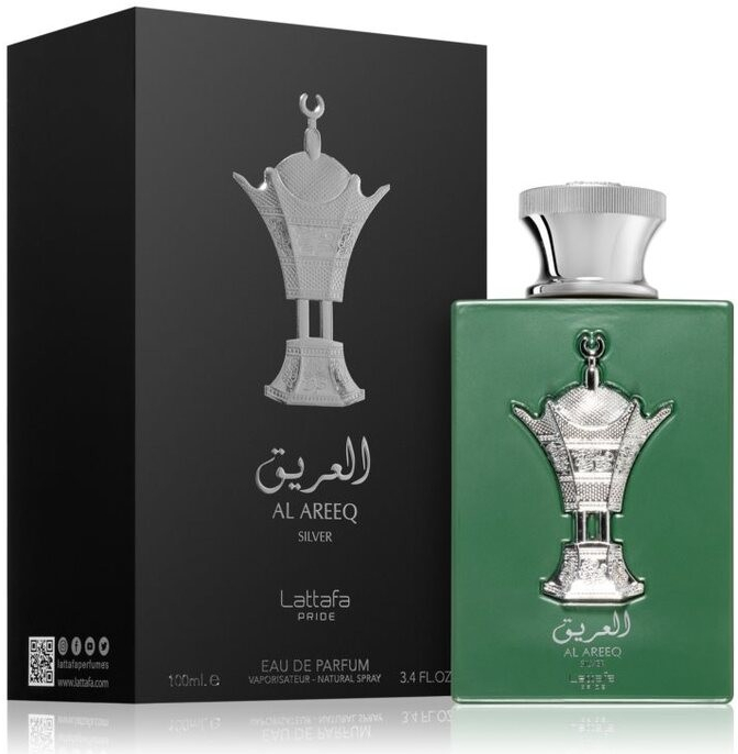 Lattafa Perfumes Pride Al Areeq Silver parfémovaná voda unisex 100 ml