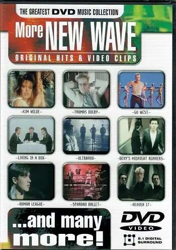 The gratest DVD music collection - More new wave original hits & video clips DVD