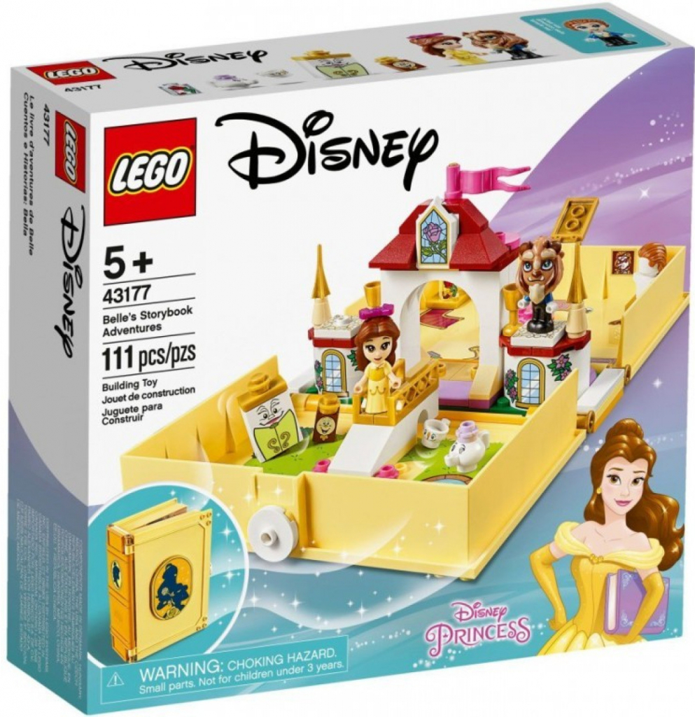 LEGO® Disney Princess™ 43177 Bella a její pohádková kniha dobrodružství