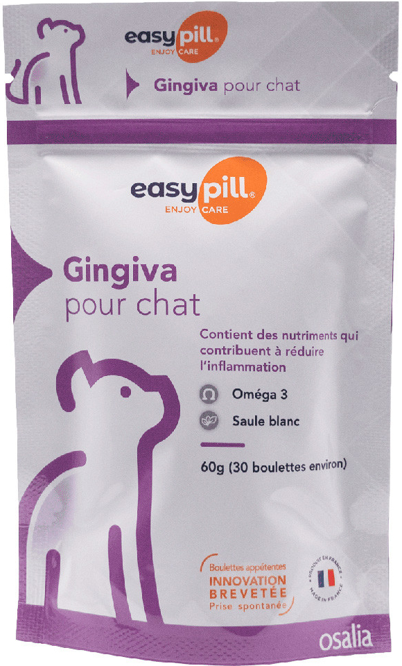 Easypill Gingiva Cat 30 pelet po 2 g 60 g