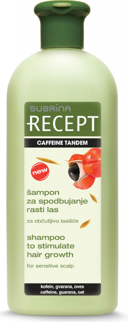 Subrina Recept Caffeine Tandem Šampon 400 ml