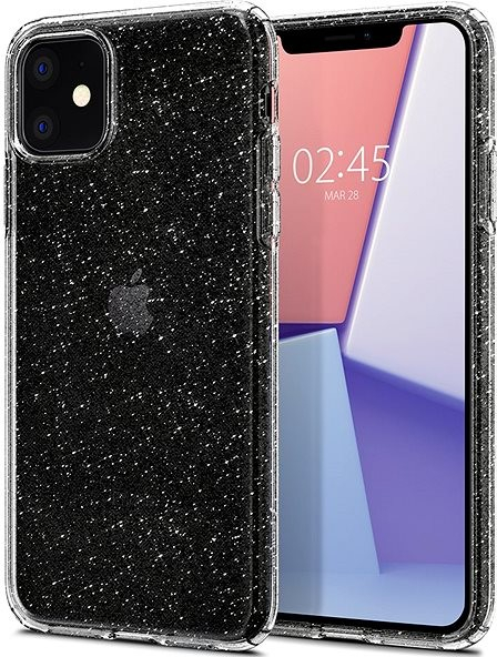 Pouzdro Spigen Liquid Crystal Glitter Clear iPhone 11