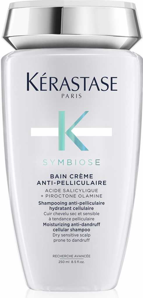 Kérastase Symbiose Bain Crème Anti-Pelliculaire šampon proti lupům, pro suchou pokožku hlavy 250 ml