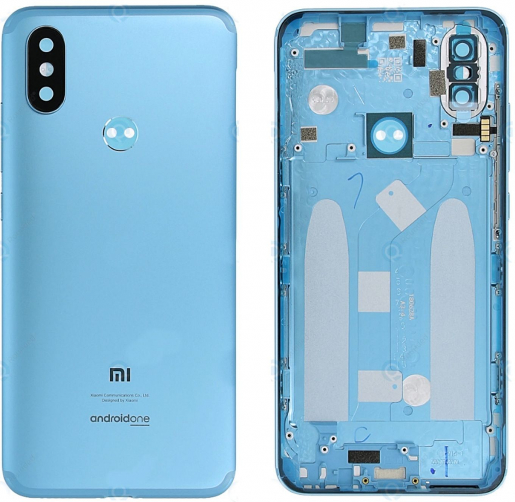 Kryt Xiaomi MI A2 zadní Modrý