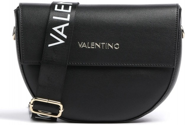 Valentino Bags crossbody kabelka půlměsíc černá