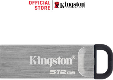 !!!Kingston DataTraveler Kyson/512GB/USB 3.2/USB-A/Stříbrná, DTKN/512GB