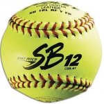 Dudley SB-12 fast pitch SB12LRF Leather Softball