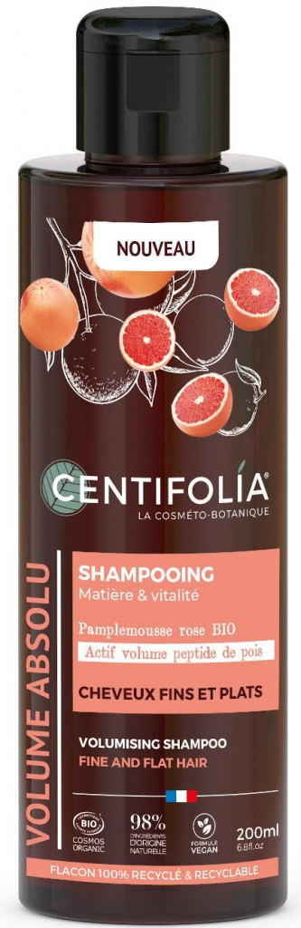 Centifolia Šampon pro zvýšení objemu růžový grapefruit 200 ml