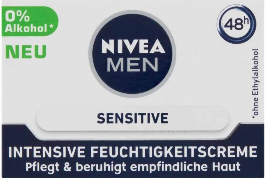 Nivea Men Sensitive hydratační pleťový krém 50 ml