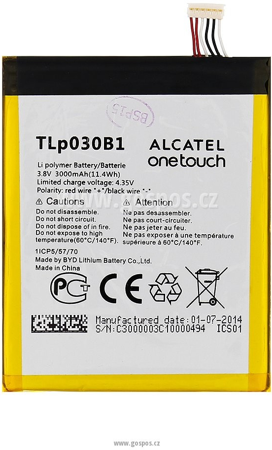 Alcatel TLP030B1