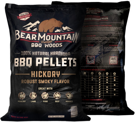 Bear Mountain BBQ pelety - Hickory, 9 kg