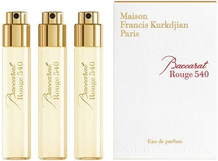 Maison Francis Kurkdjian Baccarat Rouge 540 EDP 3 x 11 ml dárková sada