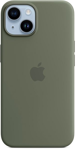 Apple Silikonové s MagSafe iPhone 14, olivová MQU83ZM/A