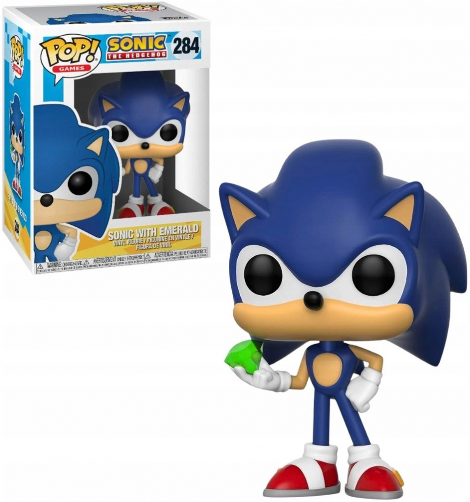 Funko Pop! Sonic The Hedgehog GamesSonic Emerald 9 cm