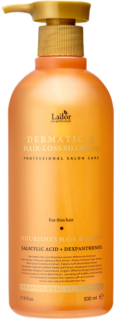 La\'dor Dermatical Hair-Loss Shampoo for Thin Hair 530 ml