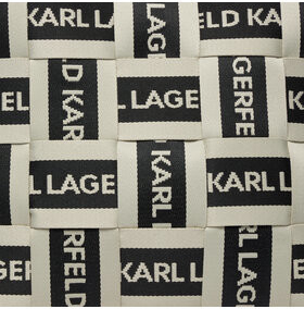 Karl Lagerfeld kabelka 235W3029 A199 Natural Black
