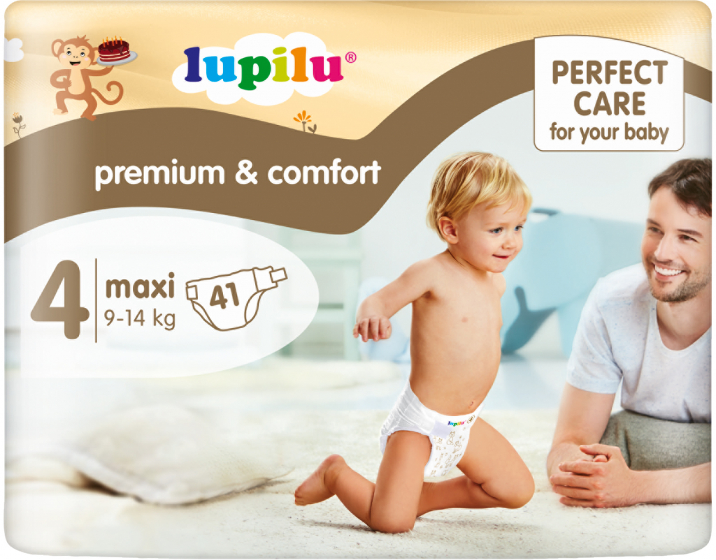 Lupilu Premium Comfort 4 MAXI 7-18 kg 41 ks