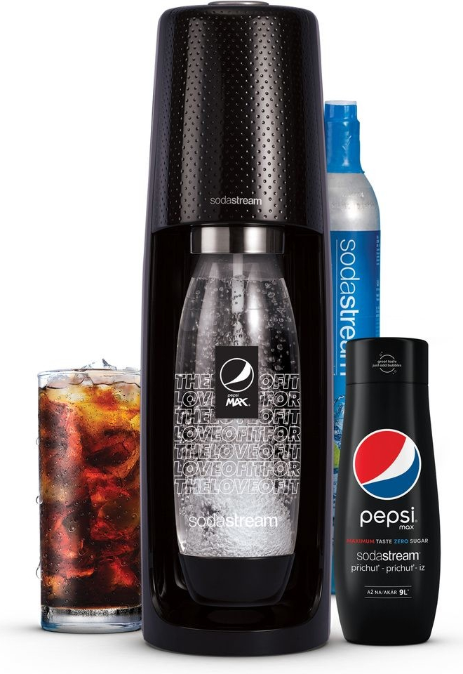 SodaStream Spirit Black Pepsi MegaPack