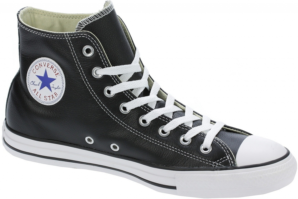 Converse Chuck Taylor All Star Leather Hi 132170/black