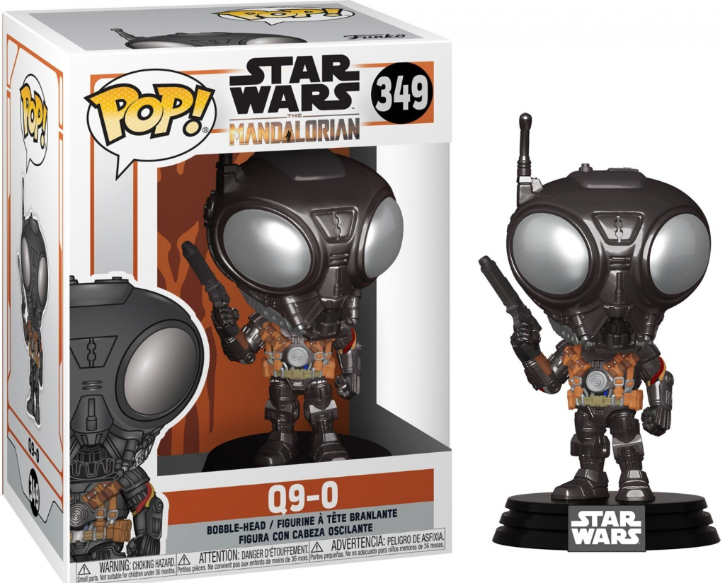 Funko Pop! 349 Star Wars The Mandalorian Q9-0