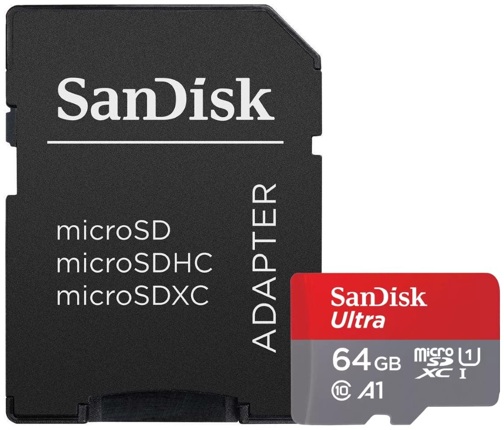 SanDisk microSDXC UHS-I U1 64 GB SDSQUA4-064G-GN6MA