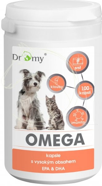 Dromy Omega 3 kapsle EPA & DHA 100 cps.