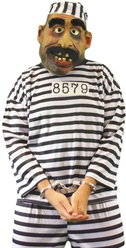 Pánský vězeň s čísly