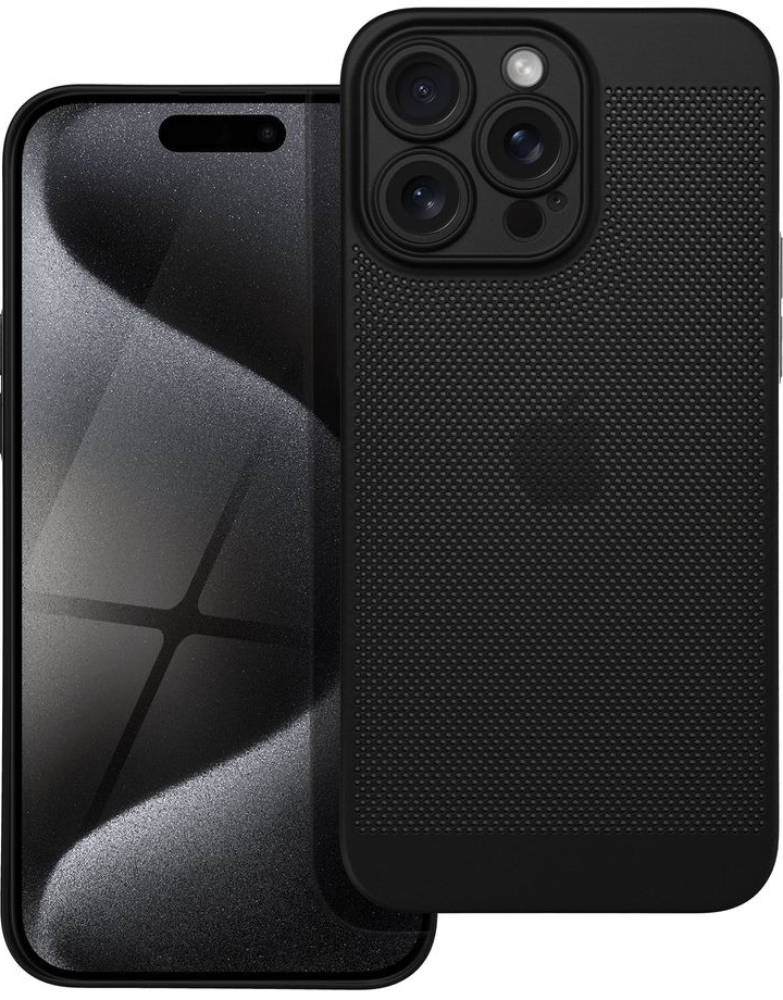 Breezy Case Apple iPhone 15 Pro Max černé
