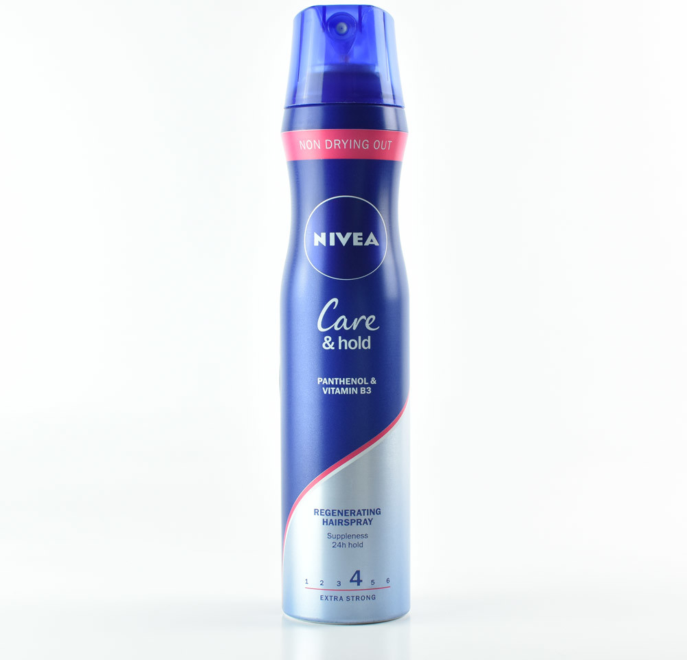 Nivea Care & Hold regenerační lak na vlasy pro extra silnou fixaci (Extra Strong 4) 250 ml