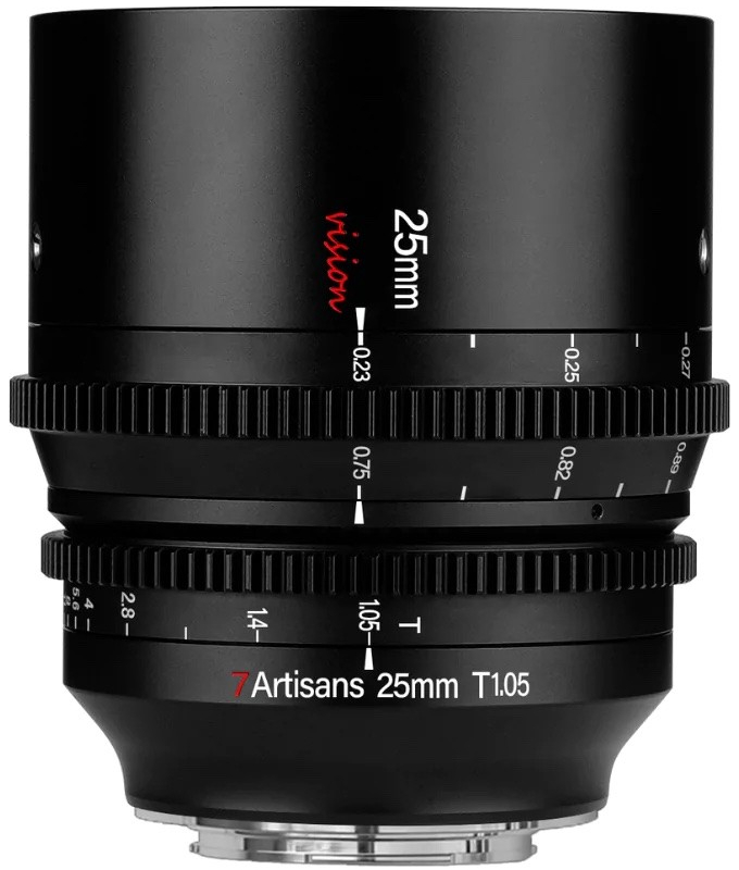 7Artisans 25mm T1.05 Vision Cine Fujifilm X