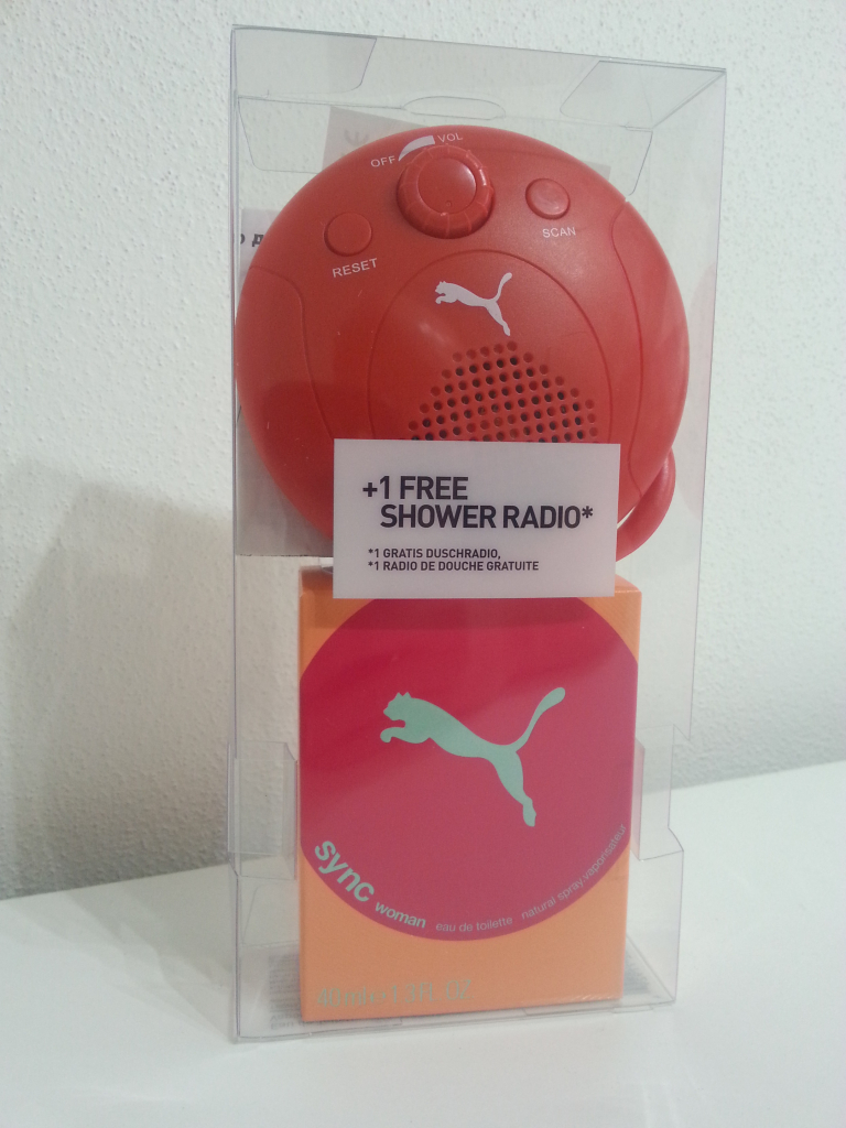 Puma Sync EDT 40 ml + Rádio do sprchy dárková sada