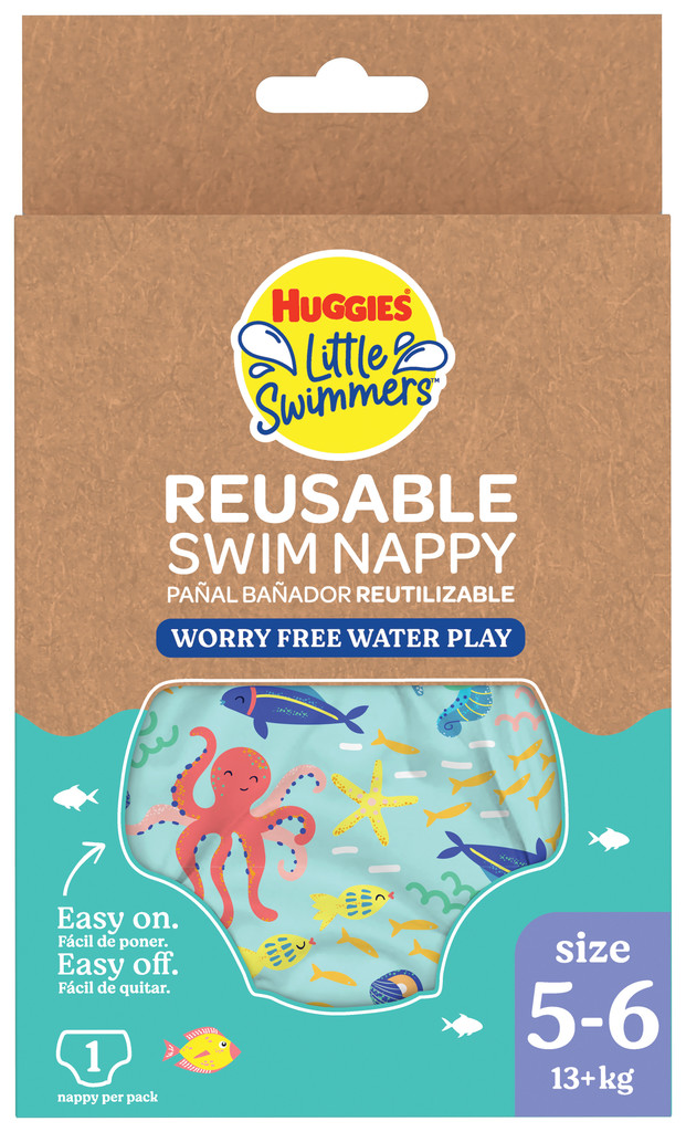 Huggies Little Swimmers Natahovací plenky na plavání 5-6 12-18 kg 11 ks