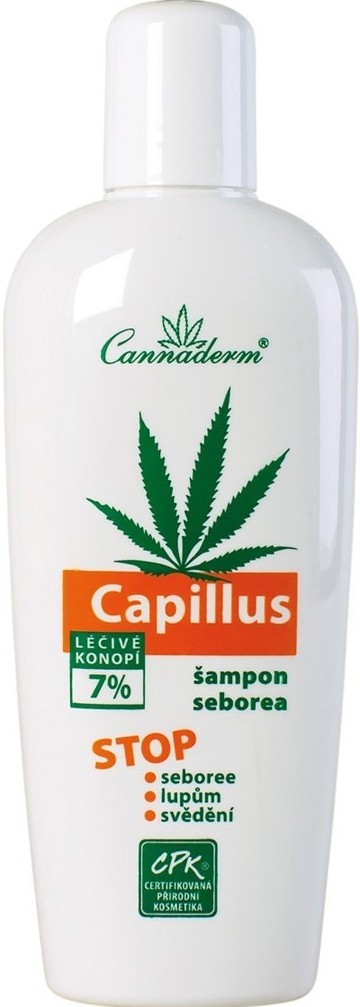 Cannaderm šampon pro suchou a citlivou pokožku hlavy Capillus Seborea 150 ml