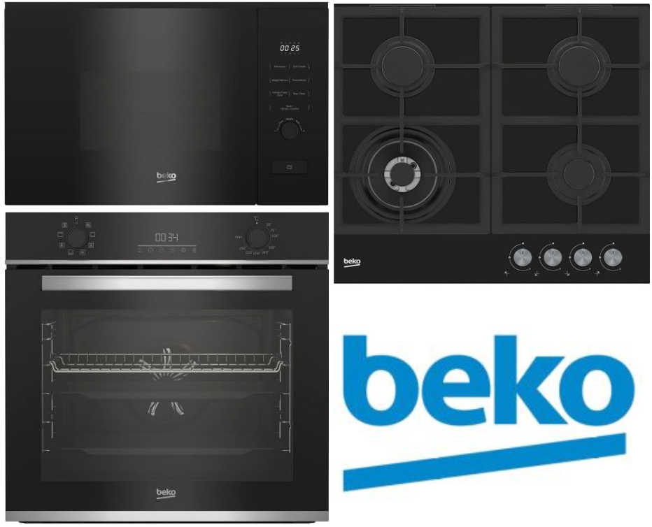 Set Beko BBIM13300X + HILW64225S + BMGB20212B