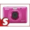 Fotoaparát Nikon Coolpix S30 růžový + růžový dětský batoh