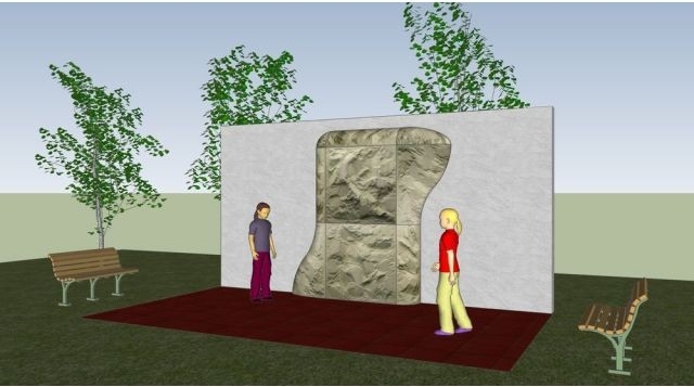 Lezecká stěna - wall 1b