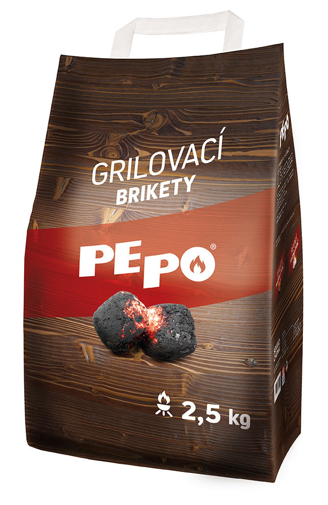 PE-PO grilovací brikety 2,5 kg